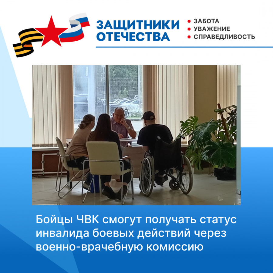 Защитники Донбасса и участники ЧВК получили возможность официально связать полученные увечья или заболевания с участием в СВО Защитники Донбасса и участники ЧВК получили возможность официально связать полученные увечья или заболевания с участием в СВО