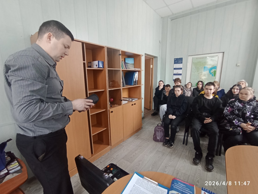 Пропагандистская акция для студентов ГБПОУ «Кизеловский политехнический техникум». Пропагандистская акция для студентов ГБПОУ «Кизеловский политехнический техникум».
